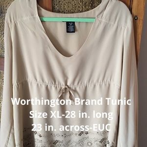 Worthington Brand Blouse—EUC—Size XL